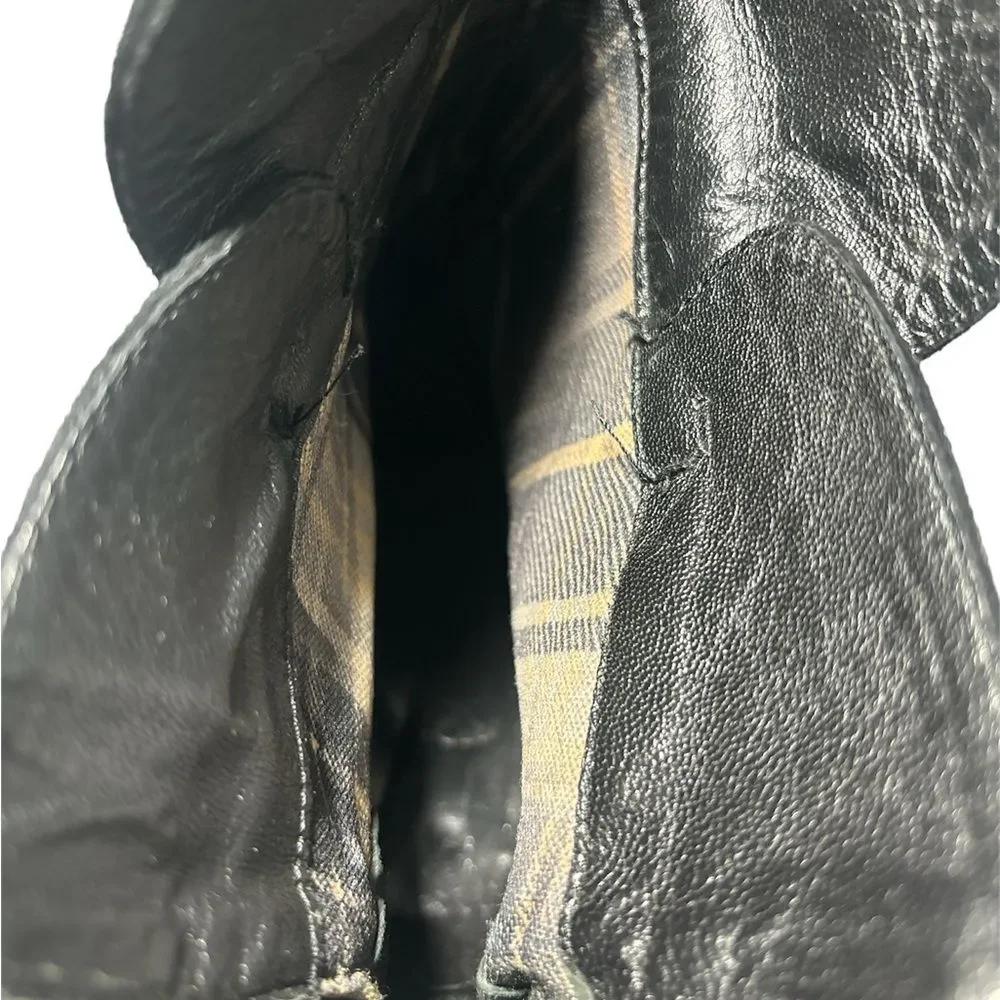 Aquatalia Farah Black Suede Ankle Boots Size 9.5. Made in Italy. Back zip